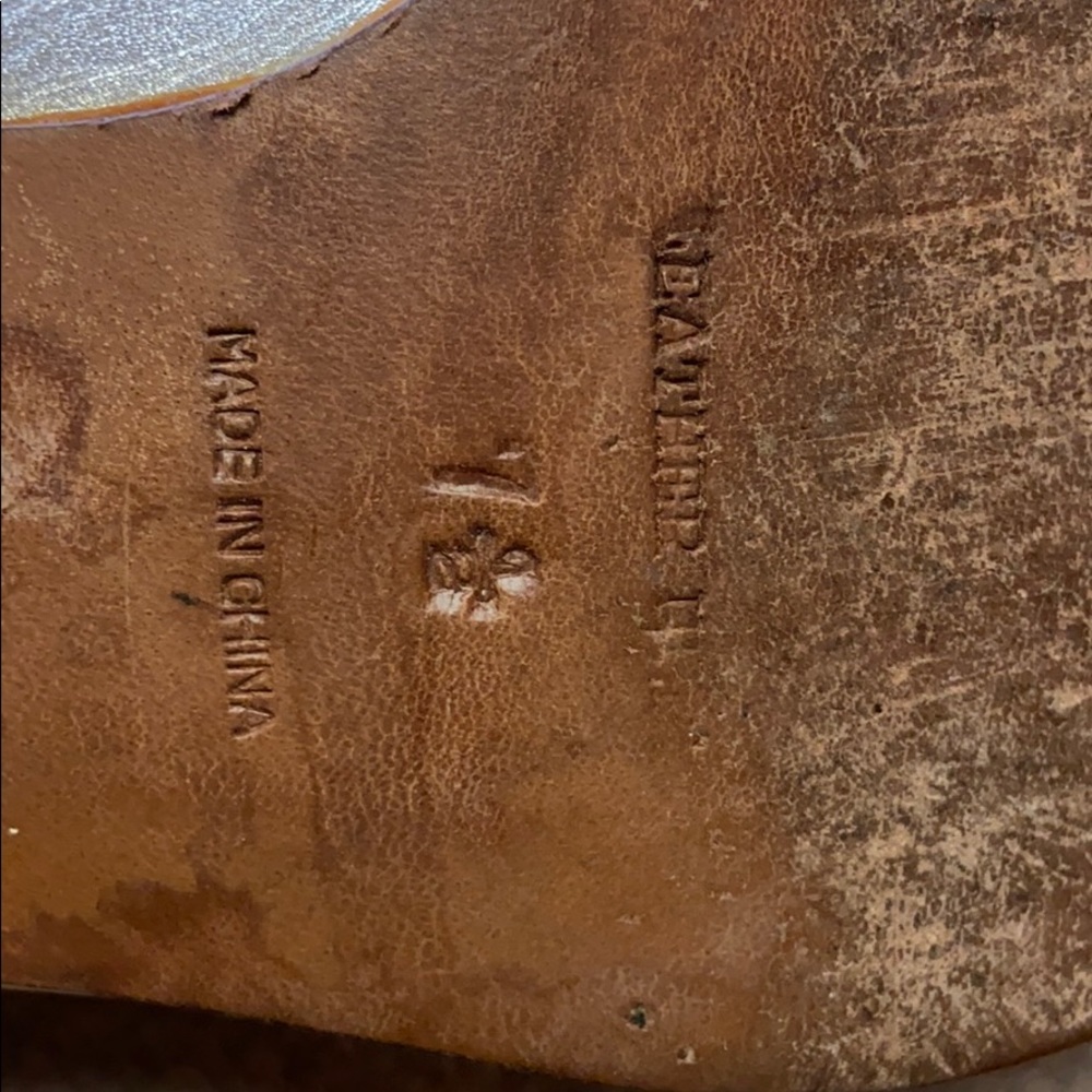 109. Fantasy Collection Vintage Moto Studded Boots sz 7 - Picture 11 of 14